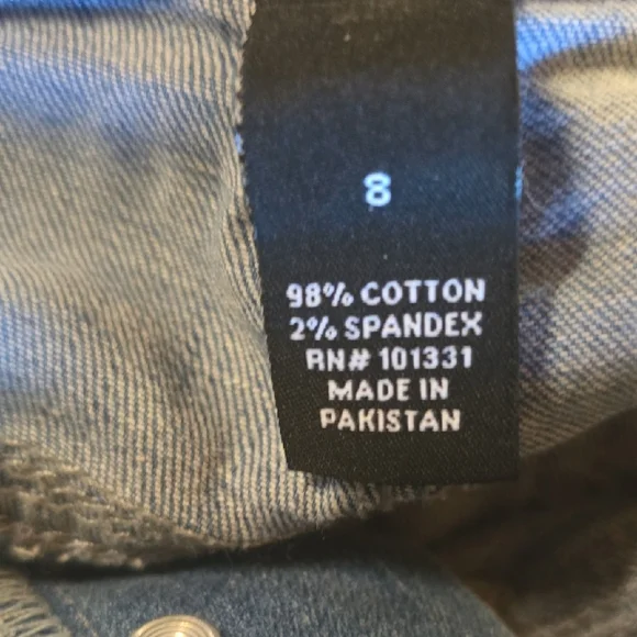 Refuge High Rise Blue Jeans - Picture 6 of 9